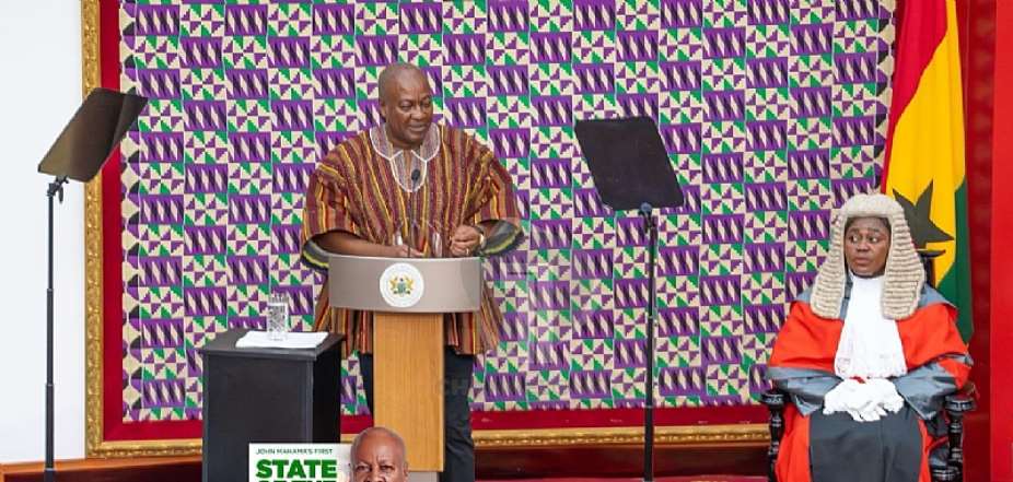SONA 25: Mahama unveils bold vision for Ghana’s tourism, culture, and creative arts