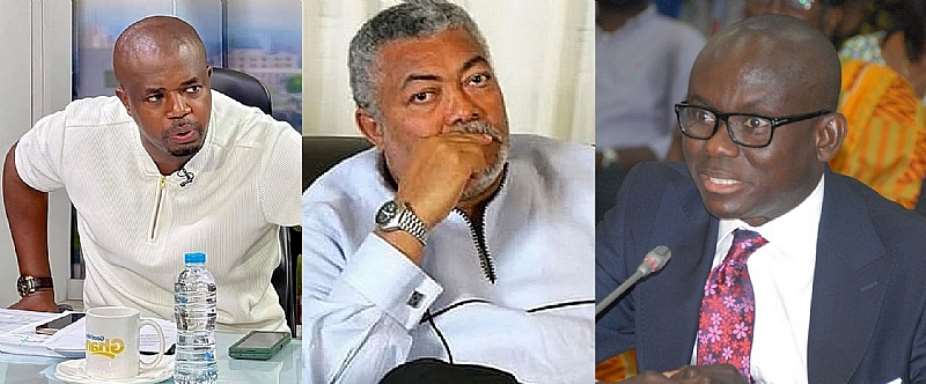 Edudzi Kudzo Tamakloe, Jerry John Rawlings and Godfred Yeboah-Dame