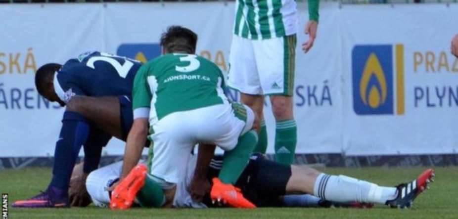Togolese striker Francis Kone saves opponents life in Czech Republic