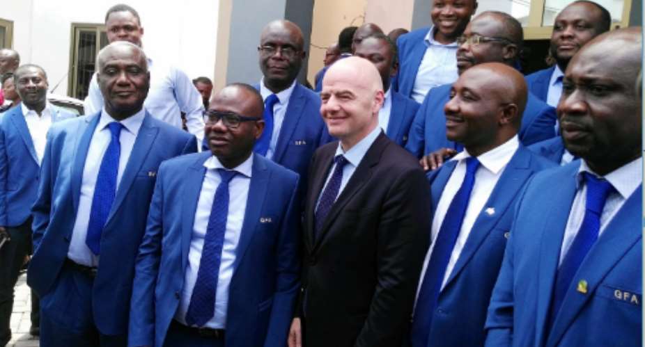Ghana Is A Leader In Football - FIFA President Infantino