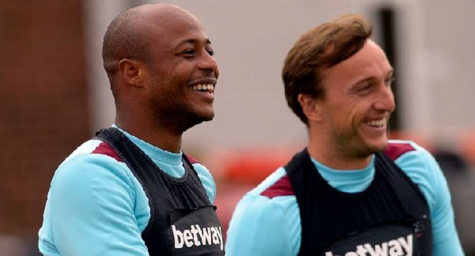 West Ham captain Mark Noble hails Andre Ayew's mental toughness in Watford draw