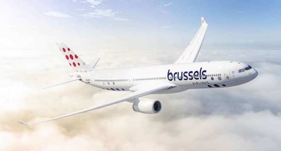 The current Brussels Airlines livery introduced in November 2022