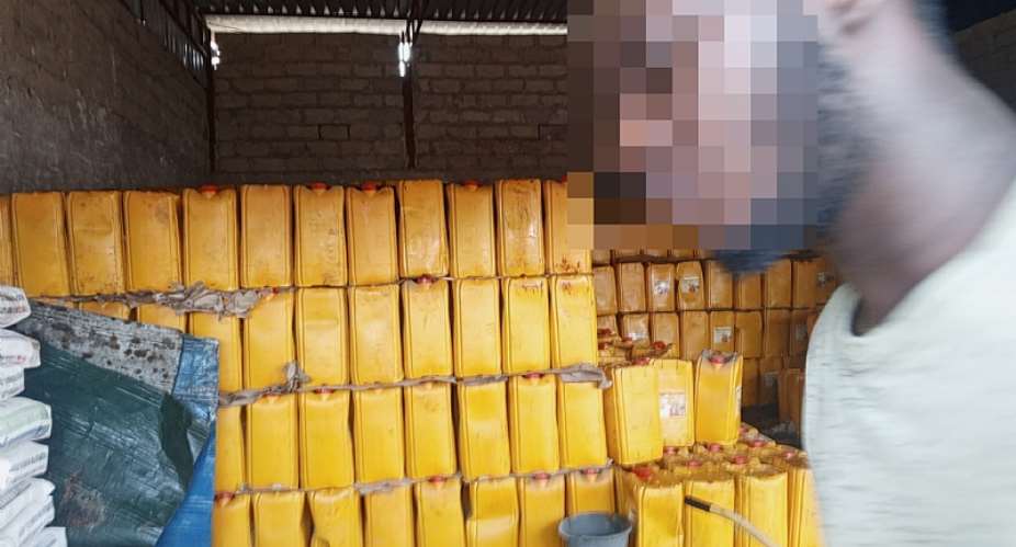 Taskforce clamps down on smuggled vegetable oil in Accra markets