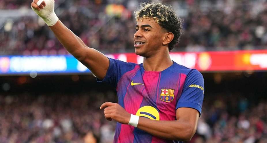 La Liga: Lamine Yamal hits first hat-trick in Barcelona win