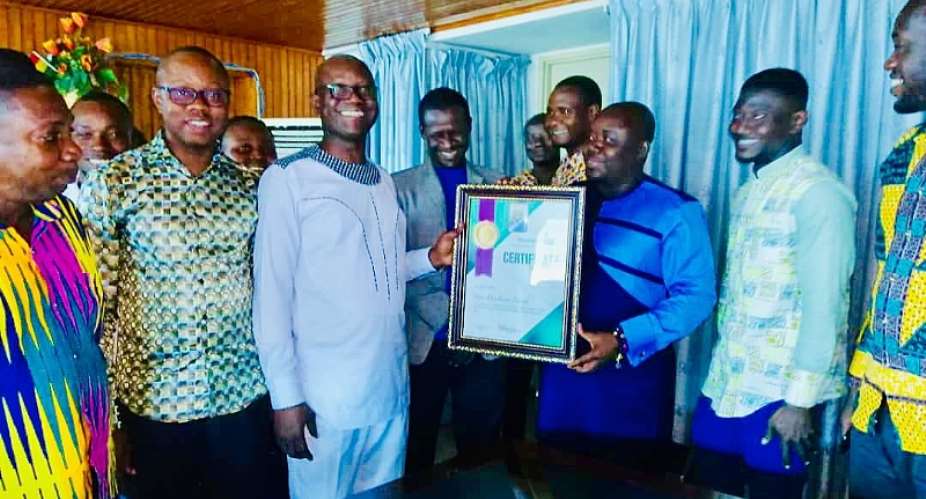 Abraham Jawol Honoured For Rescuing Ghana Supply Company Limited