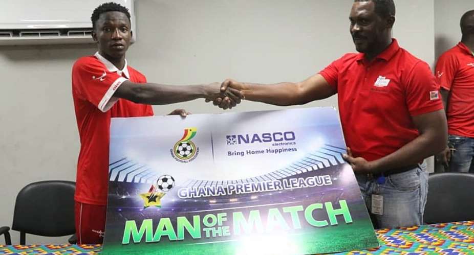 Kotoko Defender Ibrahim Moro Adjudged Nasco MoTM In Win Against Bechem Utd