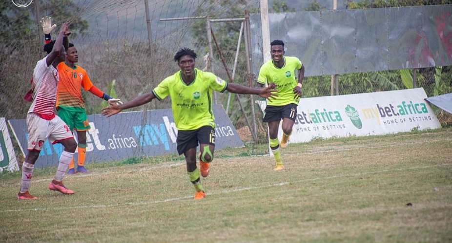 GHPL: Ibrahim Issah nets brace for Dreams FC in 3-0 humbling of WAFA SC