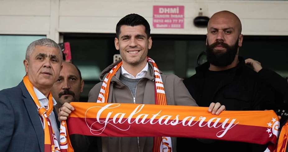 Galatasaray sign Alvaro Morata on loan from AC Milan