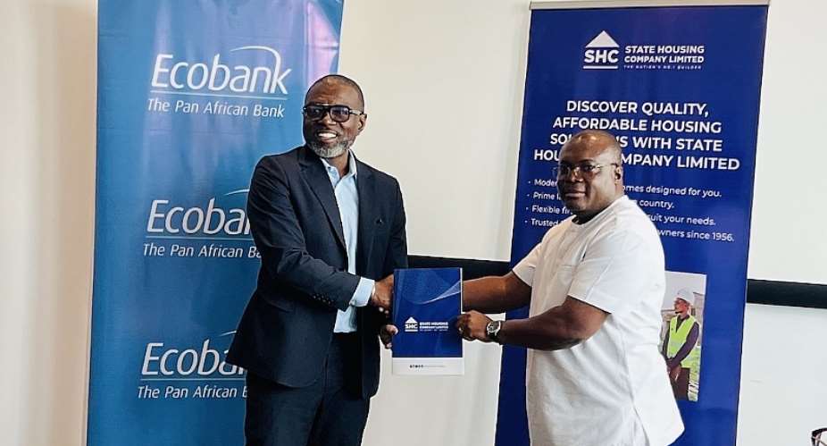 EcoBank partners State Housing Company to make homeownership affordable for Ghanaians