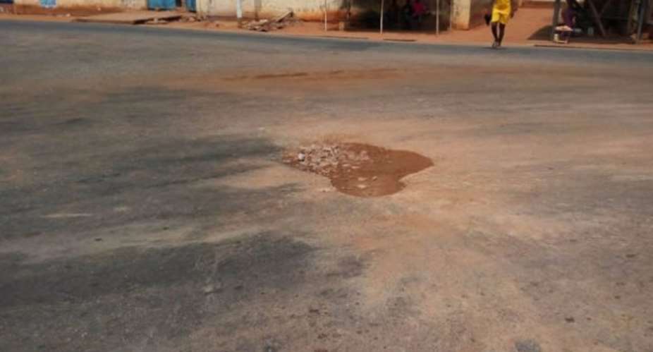 Central Tongu Residents Angry With Poor State Of Roads