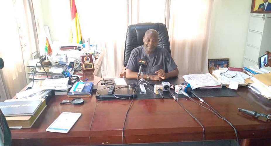 District Chief Executive of the Ada West District, Hon. A. L. Akrofi