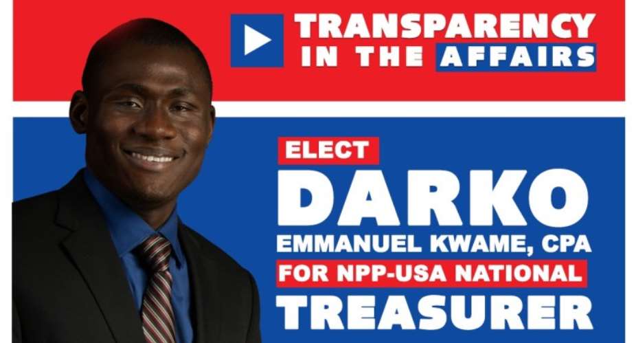 Accountant Launches Campaign For NPP-USA National Treasurer Position