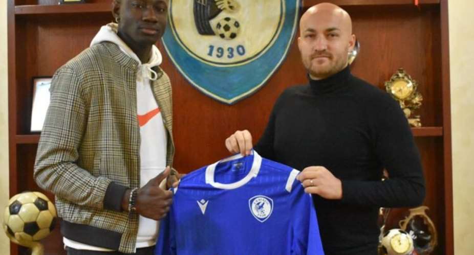 Ghanaian Striker Godberg Cooper Joins Albanian Side FK Kukesi