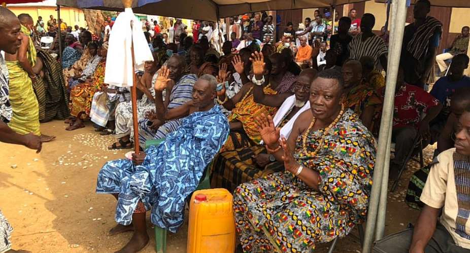South Tongu: Residents of Agave celebrates Dzawuwu festival