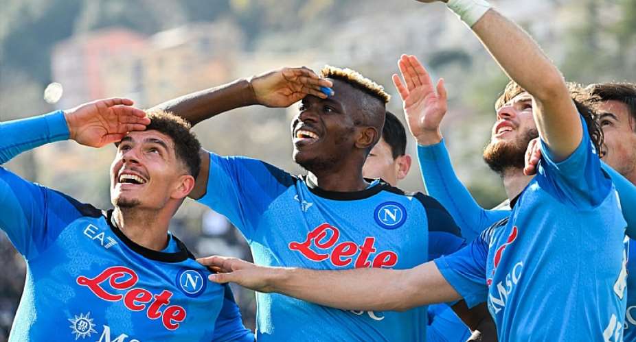 Serie A: Victor Osimhen scores twice as Napoli hammer Spezia to go 16 points clear
