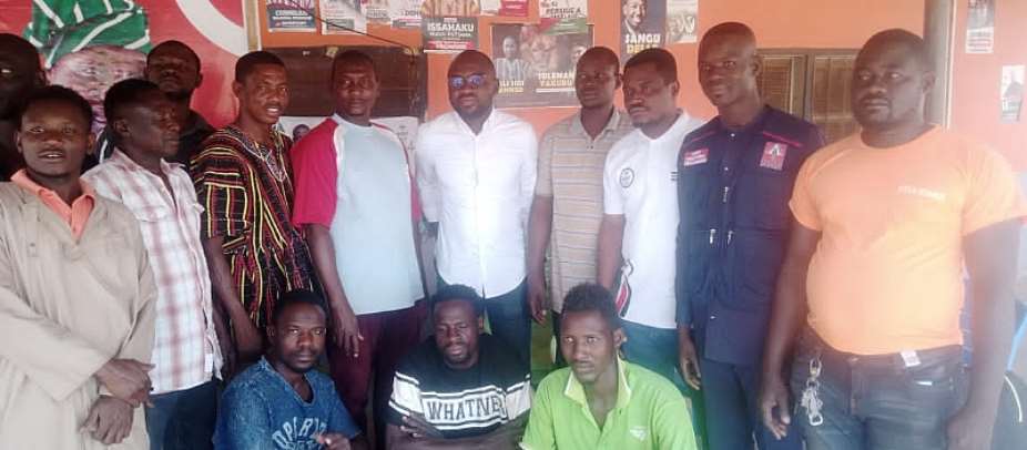 Nandom Constituency Youth Wing climax outreach programme
