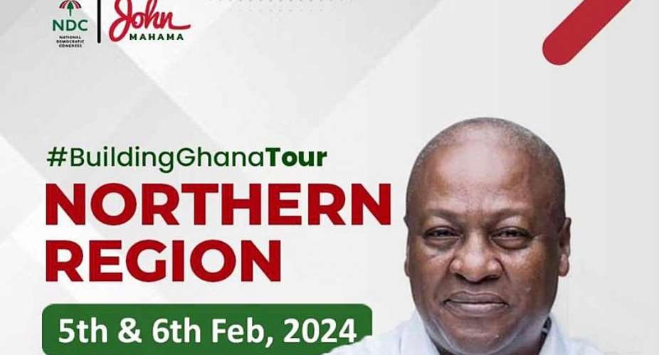John Mahama storms Northern Region with Building Ghana tour