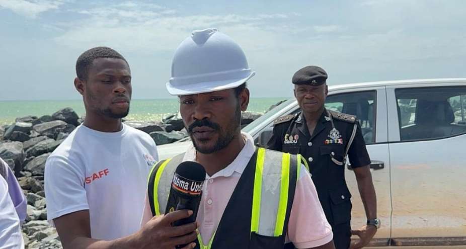 Contractor on Axim Sea defense project pledges to complete work within 18-month schedule