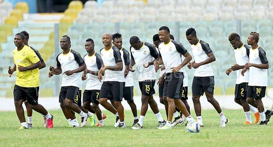 The Ghana Black Stars Has Become Black without Stars.