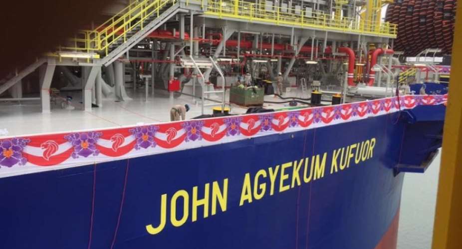 Eni: John Agyekum Kufuor FPSO Vessel Ready To Set Sail To Offshore Cape Three Points, Ghana