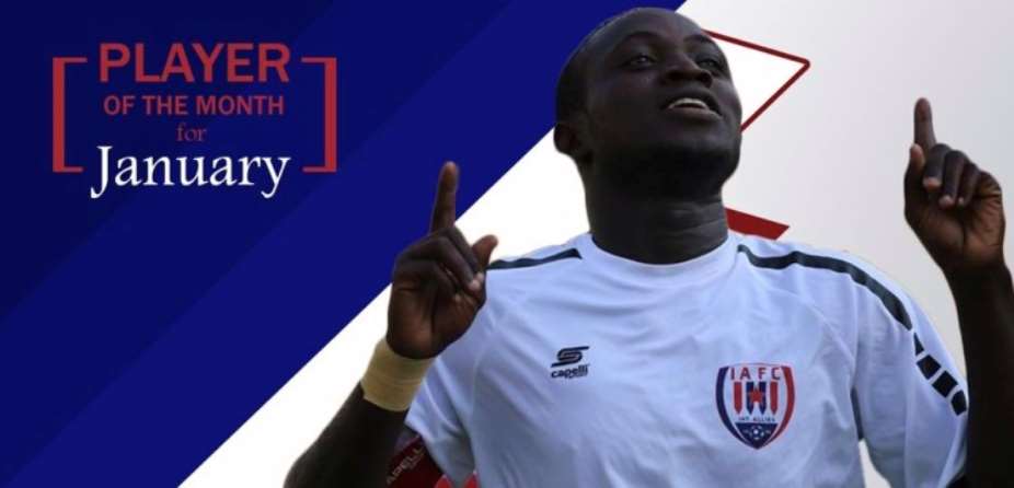 Victorien Adebayor Wins Inter Allies Player Of The Month Award For January