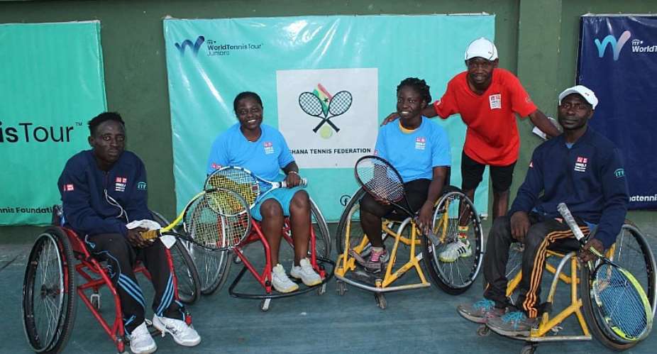 Ghana Wheelchair Tennis prepares for Double ITF International Tournaments