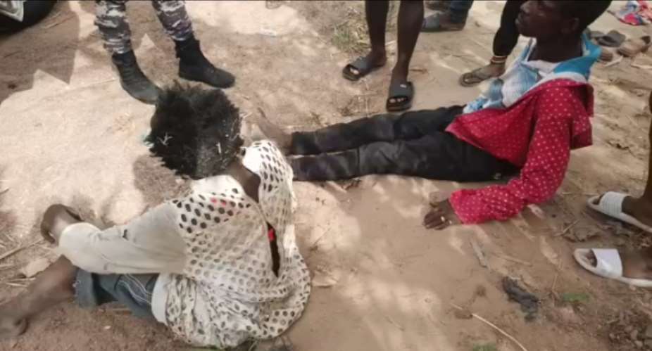 Husband and wife caught shoplifting nearly lynched at Kasoa