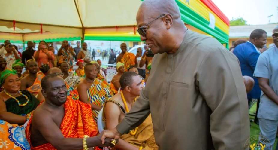 Western Region has not received its fair share of development – Mahama laments