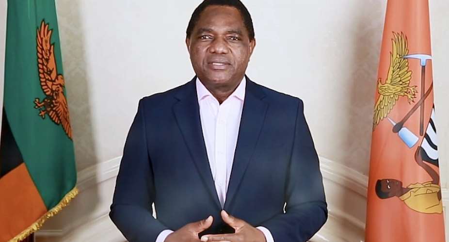 Zambias President Hakainde Hichilema