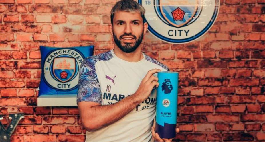 Aguero Wins Record-Breaking Seventh Premier League Player Of The Month Prize