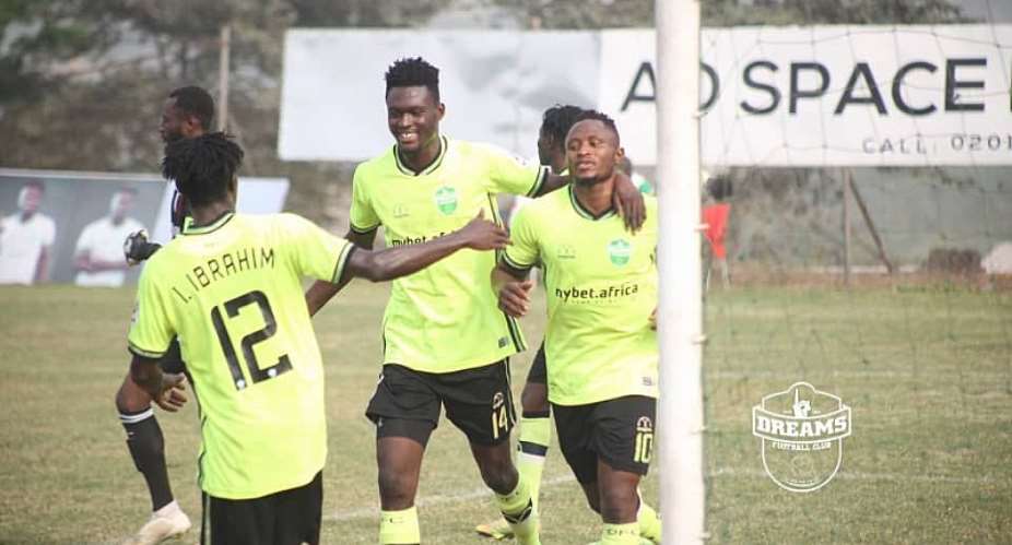 GHPL: In-form Dreams FC hammer Eleven Wonders 2-0 on the road