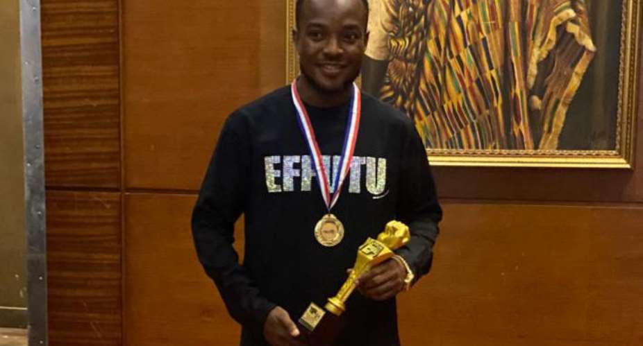 Okay Fm's Halifax Ansah-Addo wins Radio Personality Award the second time