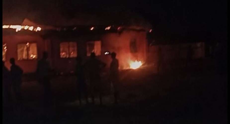 Upper West: Fire destroy girls dormitory of Eremon SHS