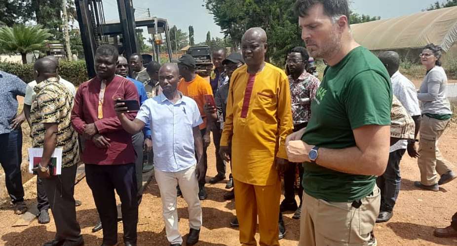 Installation of tools and equipment commences at Don Bosco Technical Institute at Odumase