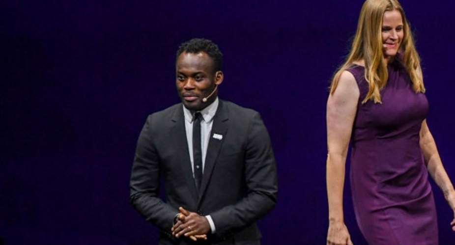 Michael Essien Named In FIFA Team Of Legends To Promote Womens World Cup