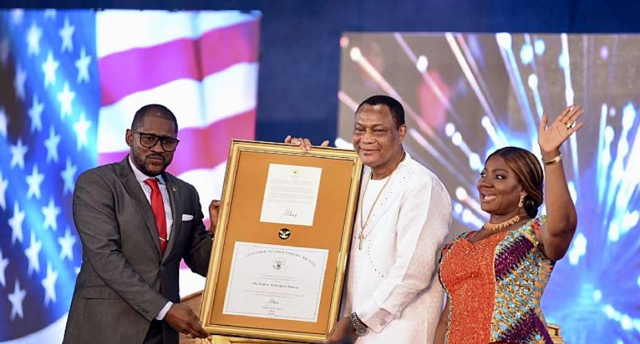 Rev. Sam Korankye Ankrah receives Global Award from US President Joe Biden