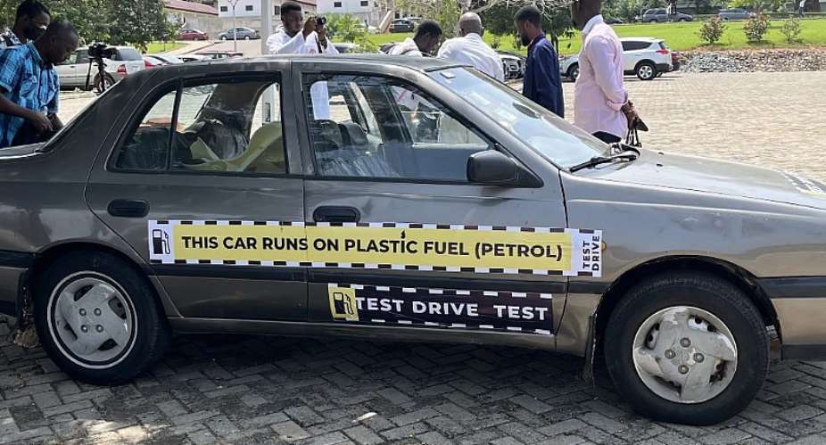 University of Ghana converts plastic waste to petrol, diesel and gas