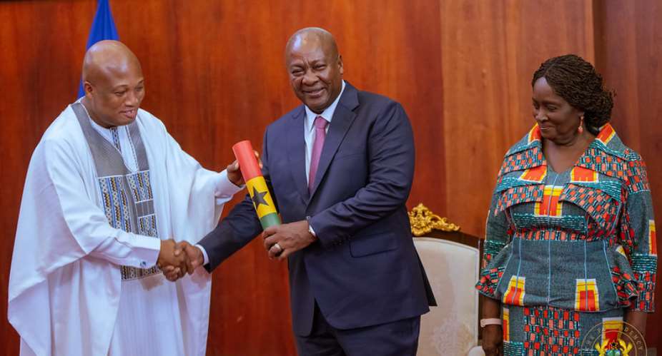 North Tongu constituents jubilate as Ablakwa takes Oath of Office as foreign minister