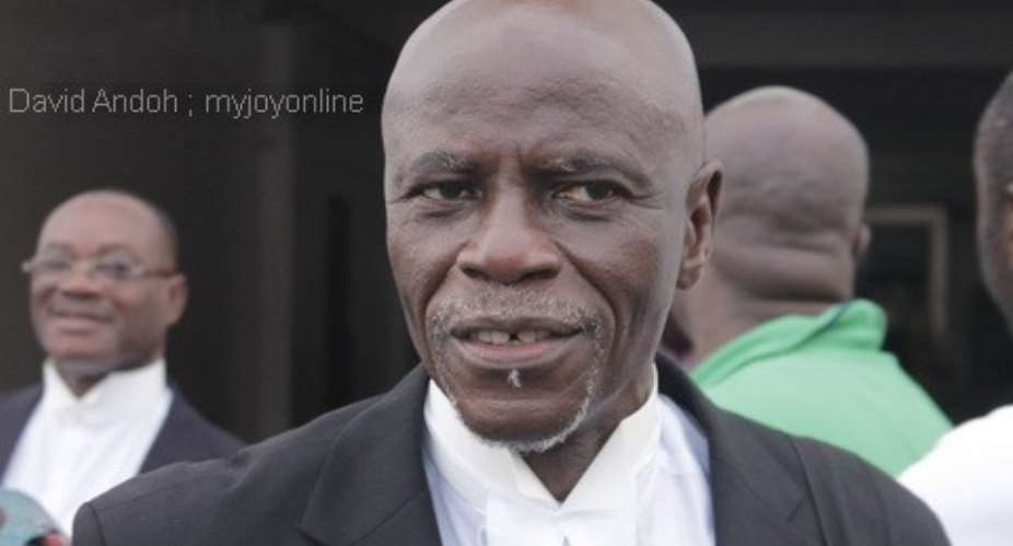 Lawyer Akoto Ampaw