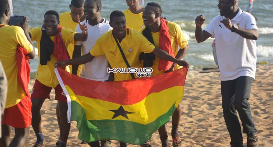 Ghana Beach Soccer Hits 10 Years