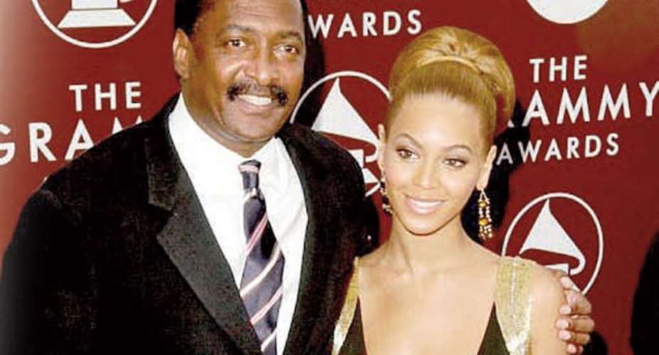 Matthew Knowles and Beyonce