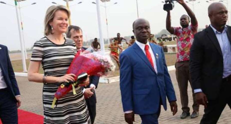 Akufo-Addo Hosts Queen Of Belgium
