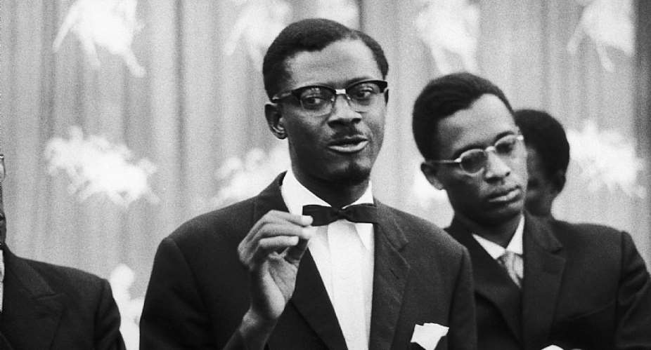 Patrice Lumumba, left, first Prime Minister of independent Congo in 1960. The CIA celebrated his death.  - Source: Keystone-FranceGamma-Keystone via Getty Images