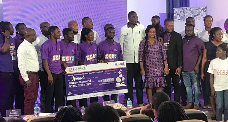 SteFarms from UGBS bags GHS15,000 after winning Hollard Streetwise Finance Business Challenge