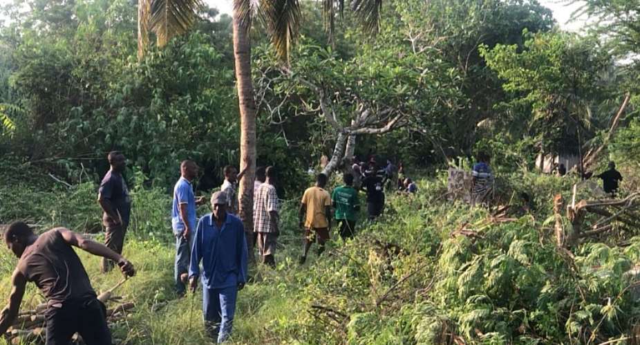 Nogokpo chiefs, residents embark on massive cleanup exercise