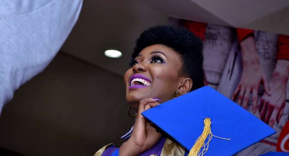 Ex Beauty Queen, Wanda Monye graduates from Benin Film Academy
