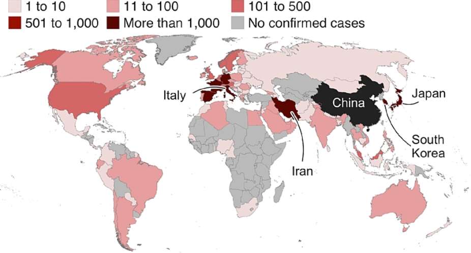 Coronavirus Is Slowing Down In Asia But Rising In Europe And North America
