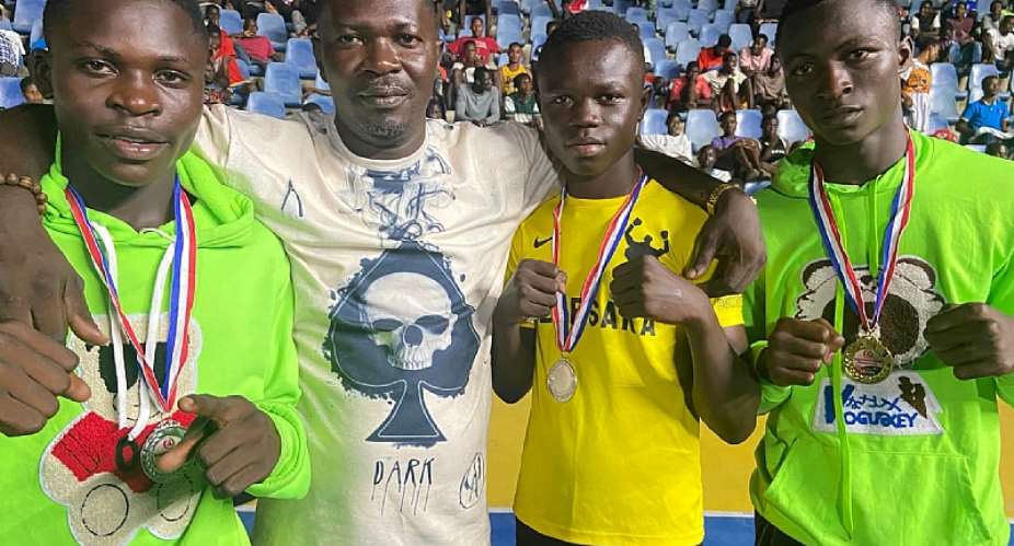 Black Panthers coach Ebenezer Adjei excited as lightweight Joe Commey qualifies for new Black Bombers