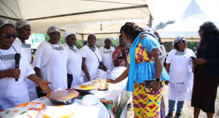 Ghana School Feeding, AUDA-NEPAD train caterers to Mark International Women's Day