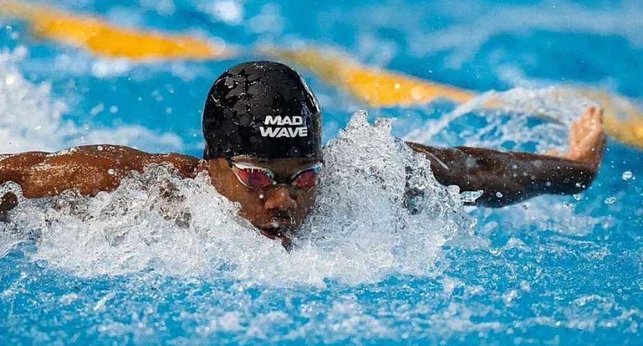 13th African Games: Abeiku Jackson wins silver for Ghana in swimming